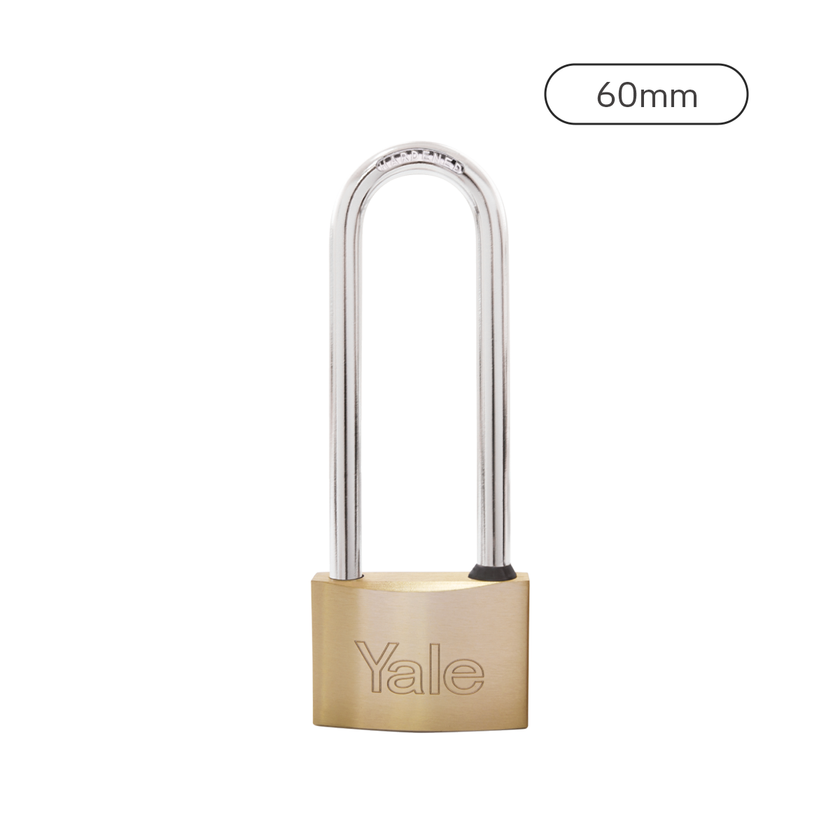Candado Aro Largo Italiano Yale Bronce 60 Mm*