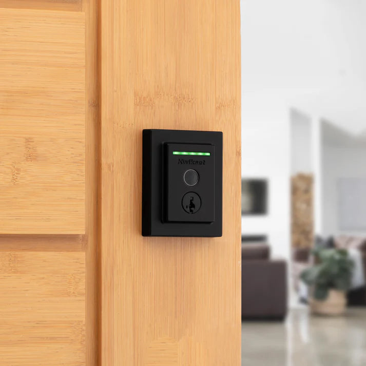 Cerradura Inteligente Halo Wi-Fi Negro Mate Anti-Taladro