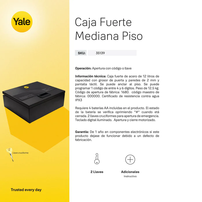Caja Fuerte de Piso**