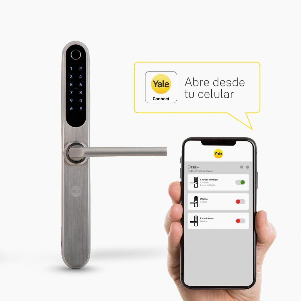 Cerradura Digital YSD100 para puerta corrediza + kit apertura con celular*