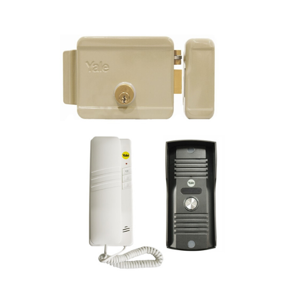 Kit Cerradura Eléctrica 670 + Intercomunicador + Portero