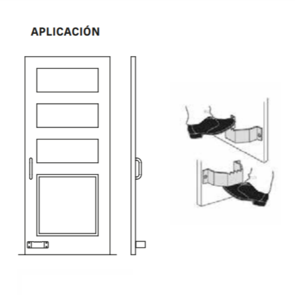 Jaladera de Pie (x4 unidades)
