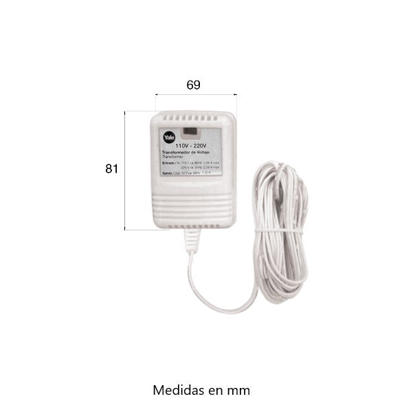 Transformador para Cerradura Eléctrica