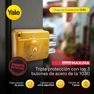 Cerradura de Sobreponer 1030