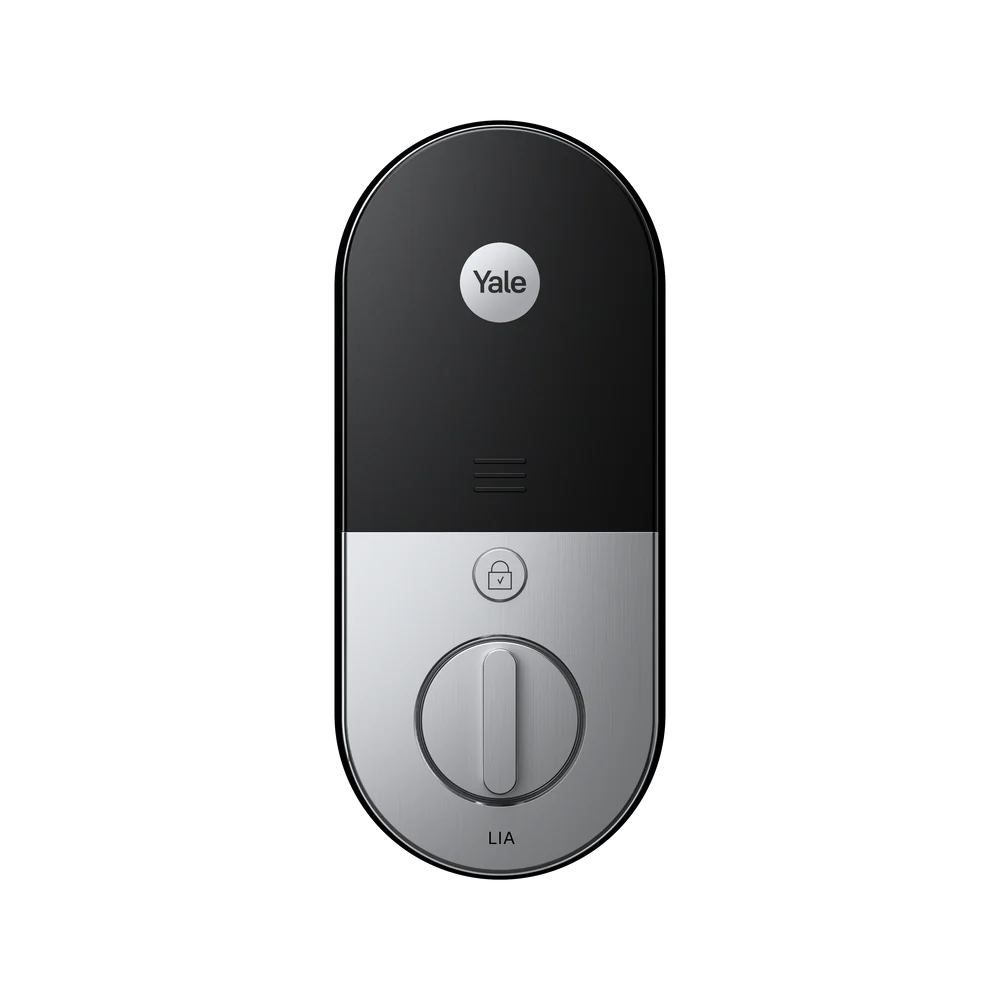 Cerradura Digital Lia silver (Tubular) con módulo para abrir desde el celular