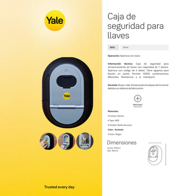 Caja de Seguridad para Llaves**