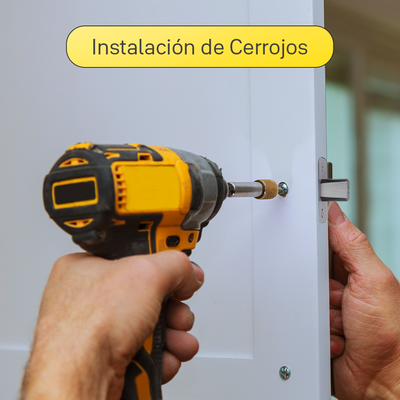 Instalación de Cerrojo Digital - Únicamente Lima Metropolitana