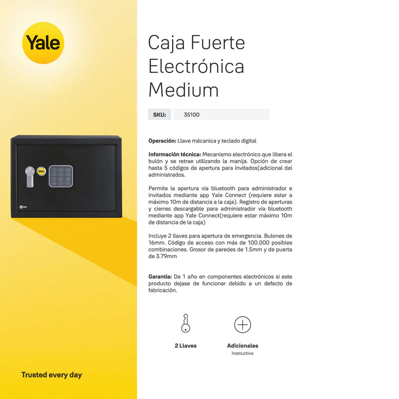 Caja Fuerte Mediana*