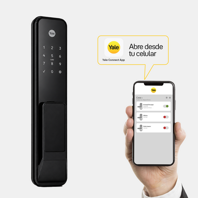 Cerradura Digital Solis + kit apertura con celular