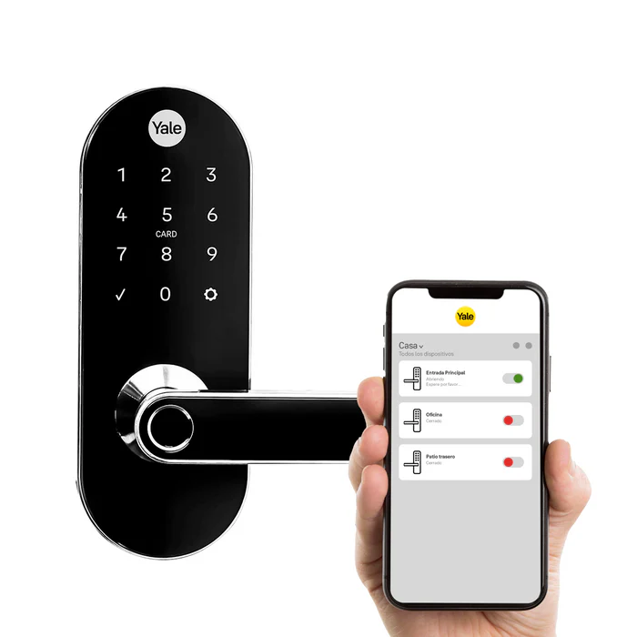 Cerrojo Digital YMC420D + Módulo para abrir desde el celular