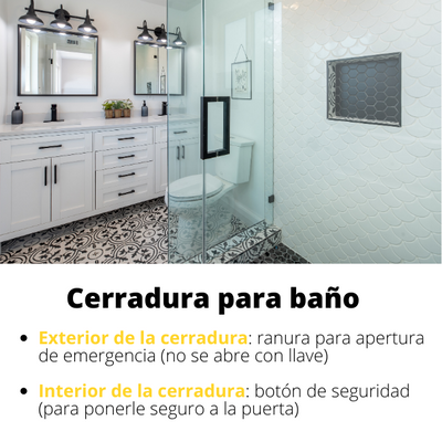 Pomo Carolina para Baño - (Latón Brillante)