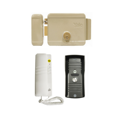 Kit  Cerradura Eléctrica 670 + Intercomunicador + Portero