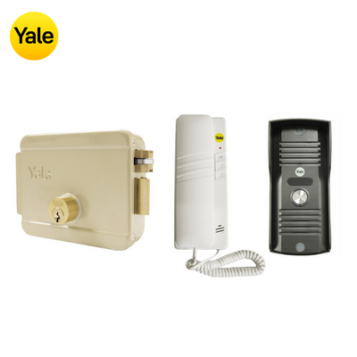 Kit  Cerradura Eléctrica 670 + Intercomunicador + Portero