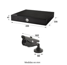 Kit CCTV: 4 Cámaras Bullet + DVR + Disco Duro 1TB
