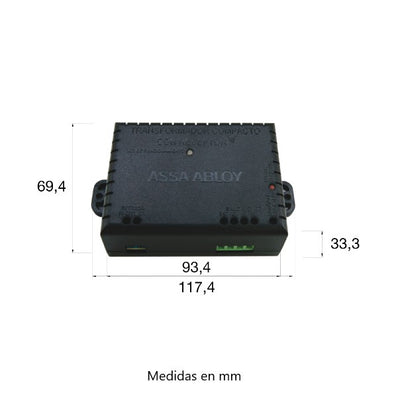 Transformador + Control Remoto para Cerradura Eléctrica